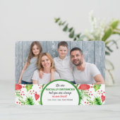 Socially Distended Holidayフォトカード シーズンカード (スタンド正面)