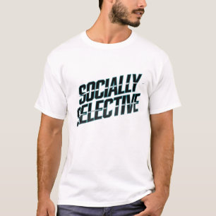 Socially Selective - Introvert Vibes Apparel Tシャツ