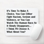 socialsignalsの"jointhefight"のmousepad マウスパッド (マウス)