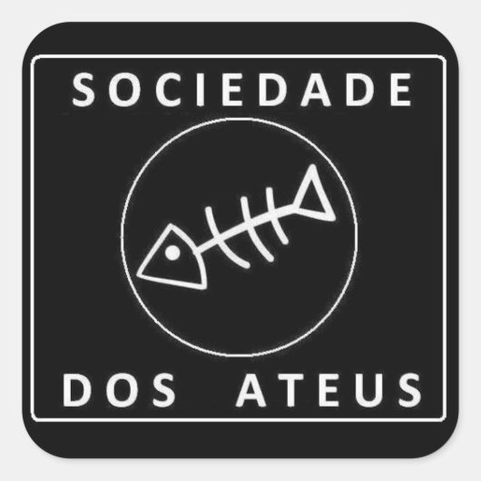 Sociedade Dos Ateus スクエアシール (正面)