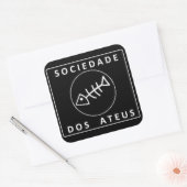 Sociedade Dos Ateus スクエアシール (封筒)