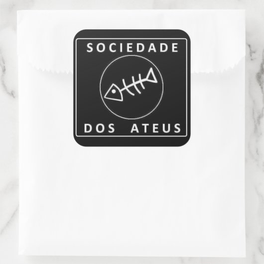 Sociedade Dos Ateus スクエアシール (バッグ)
