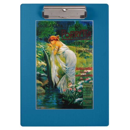 Societa Termale ItalianaのヴィンテージPosterEurope クリップボード (正面)