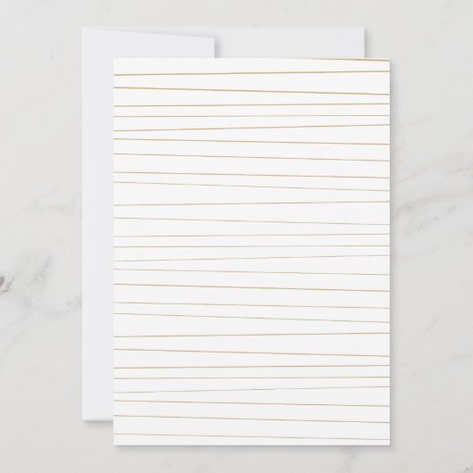 Société or Invitation fête de Noël 招待状 (裏面)