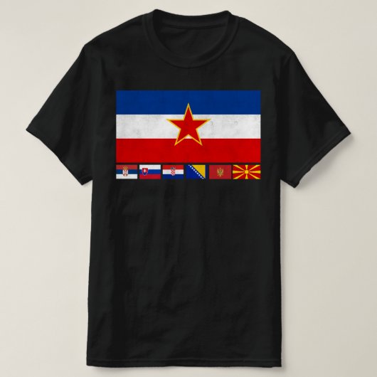 Socijalistika Federativna Republika Jugoslvija Tシャツ (デザイン正面)
