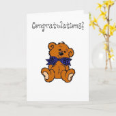 Sociopathのベビーシャワーカード カード (黄色い花)