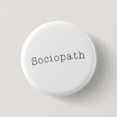 Sociopath 缶バッジ (正面)