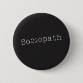 Sociopath 缶バッジ (正面)