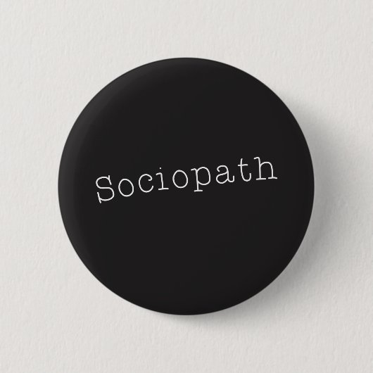 Sociopath 缶バッジ (正面)