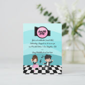 Sockホップパーティー ポストカード (スタンド正面)