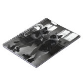 Sockホップ猫ちゃん ノートブック (左側)