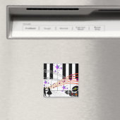 Sock Hop Nostalgia...50年代を思い出す マグネット (インサイチュ (食洗機))