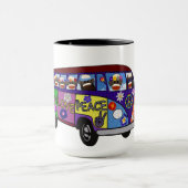 Sock Money Peace Bus Mug マグカップ (中央)