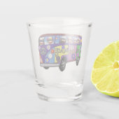 Sock Money Peace Bus Shot Glass ショットグラス (裏面)