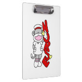 Sock Monkeyナースクリップボード クリップボード (右)