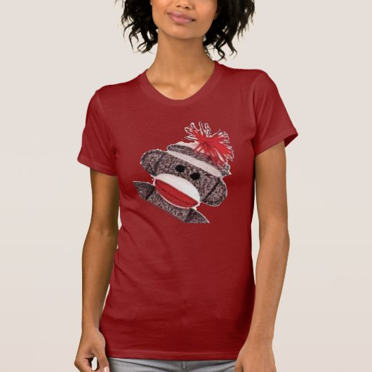 Sock Monkey商品のギフト Tシャツ (正面)