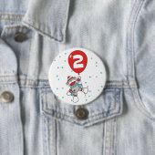 Sock Monkey 2nd誕生日 缶バッジ (インサイチュ)