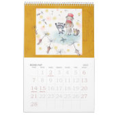 Sock monkey and his friends calendar 2022 カレンダー (2月 2027)