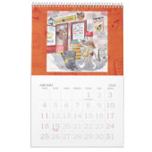 Sock monkey and his friends calendar 2022 カレンダー (1月 2026)