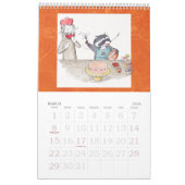Sock monkey and his friends calendar 2022 カレンダー (3月 2026)