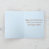 Sock Monkey - Fuji-san, Christmas 日本の Cards 招待状 (内部)