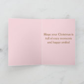 Sock Monkey - Ichigoクリスマスカード 招待状 (内部)