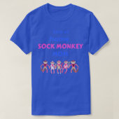 Sock Monkey Mom - Gift for Sock Monkey Fans Tシャツ (デザイン正面)