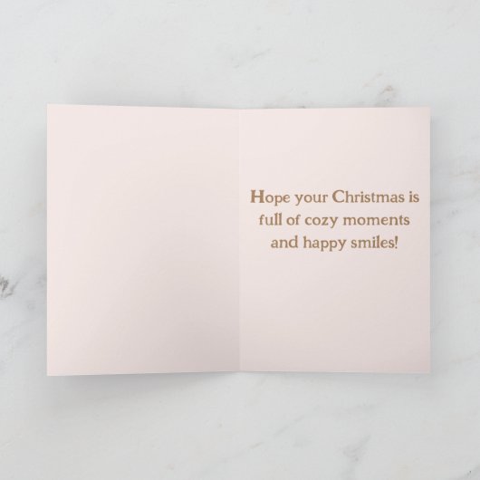 Sock Monkey - Native American Christmas Cards 招待状 (内部)