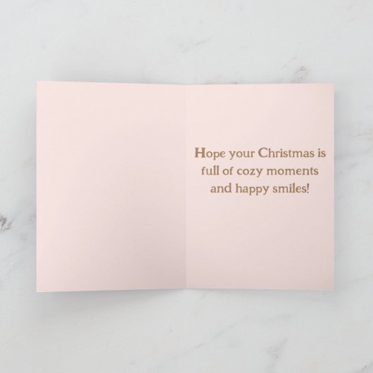 Sock Monkey - Native American Christmas Cards 招待状 (内部)