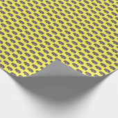 Sock Monkey Peace Bus  ラッピングペーパー (角)