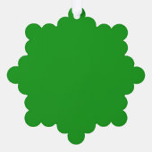 Sock Monkey Peace Bus Paper Ornament Card オーナメントカード (裏面)