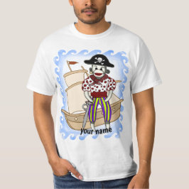 Sock Monkey Pirate Tシャツ