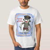Sock Monkey Police Tシャツ (正面)