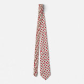 Sock Monkey Pop Culture Custom Necktie Tie ネクタイ (裏面)