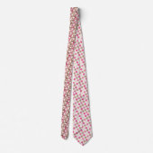 Sock Monkey Pop Culture Custom Necktie Tie ネクタイ (裏面)