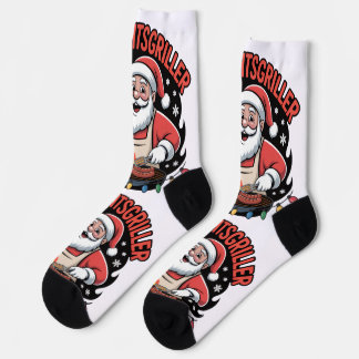 Socken mit Weihnachtsmotiv ソックス