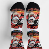 Socken mit Weihnachtsmotiv ソックス (上部)