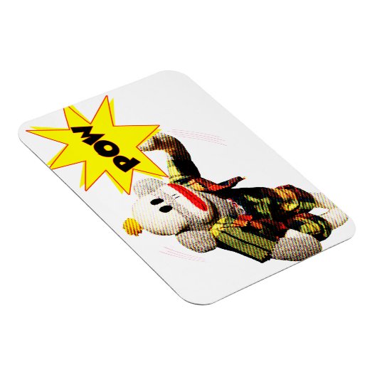 SockMonkeyすごい Hero マグネット (右側)