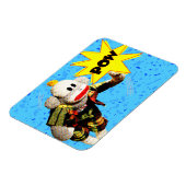 SockMonkeyすごい Hero マグネット (左側)