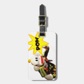 SockMonkeyの極度の英雄 ラゲッジタグ (正面縦)