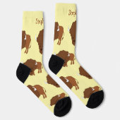 Socks Bison Design ソックス (右)