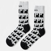 Socks Black Bull Design ソックス (左)