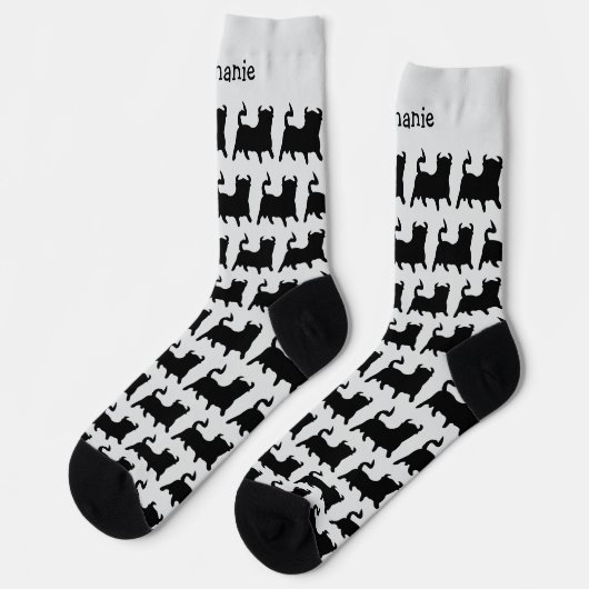 Socks Black Bull Design ソックス (左)