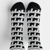 Socks Black Bull Design ソックス (上部)