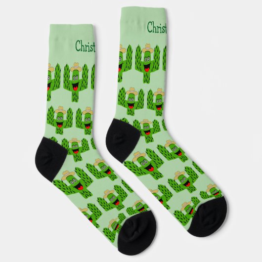 Socks Cactus Design ソックス (右)