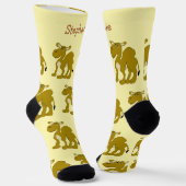 Socks Camel Design ソックス (傾斜あり)