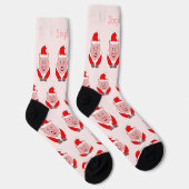 Socks Christmas Pig Design ソックス (右)