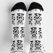 Socks Cow Design ソックス (上部)