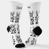 Socks Cow Design ソックス (傾斜あり)