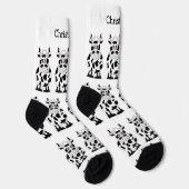 Socks Cow Design ソックス (右)